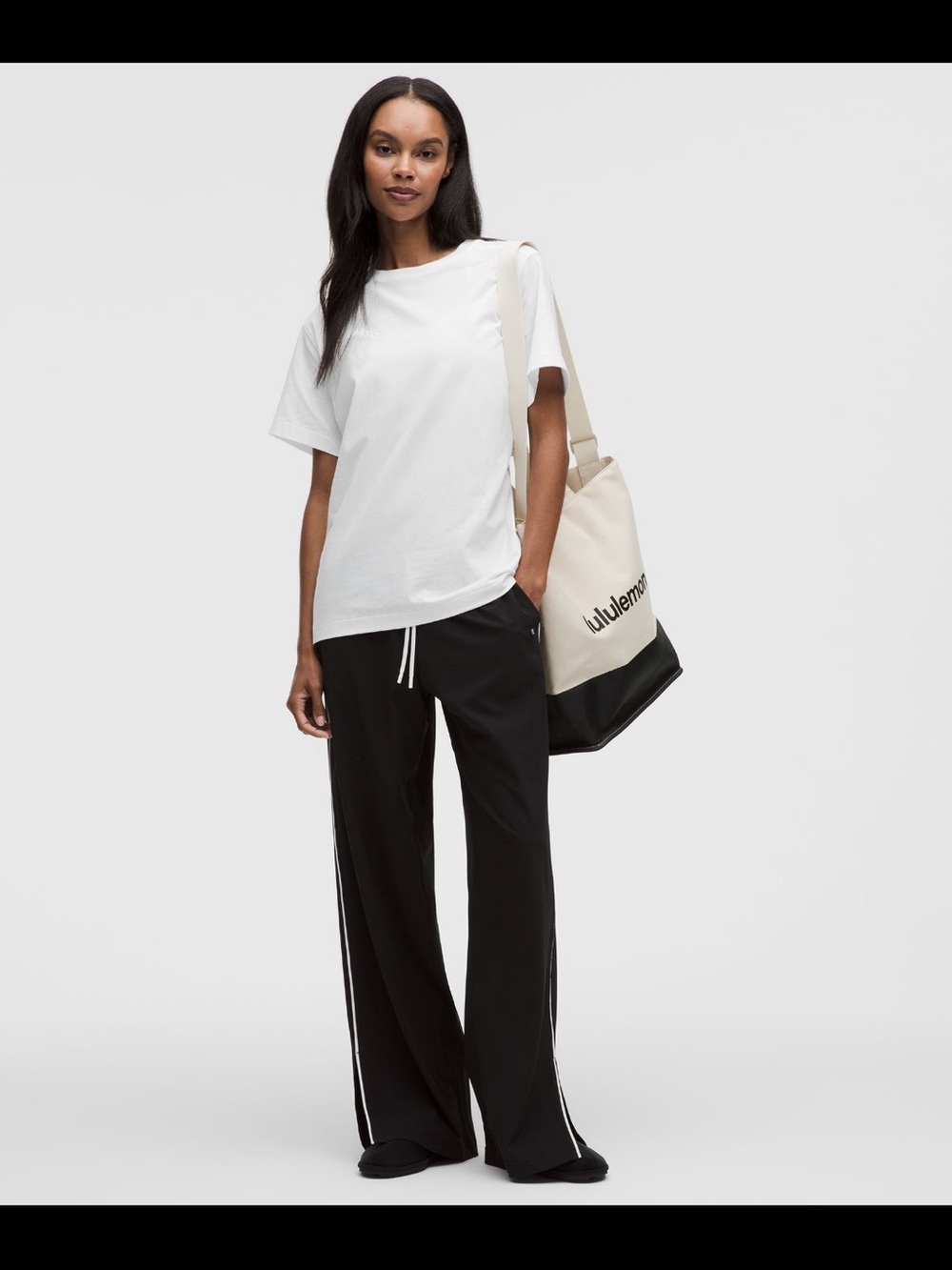 lululemon athletica White Short Sleeve Crew Tee - Women's NWT - Picture 3 of 12